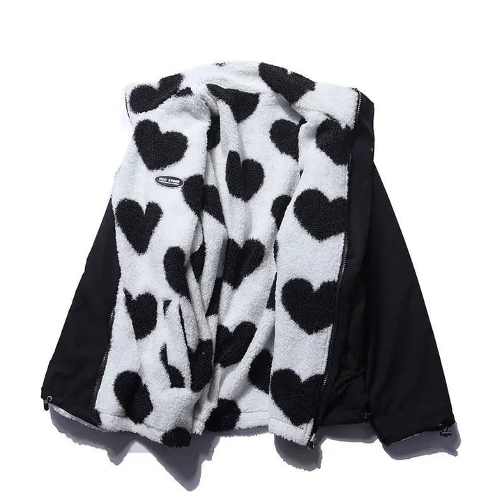 Brooke | Reversible Heart Jacket