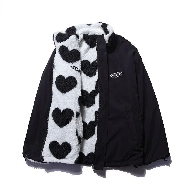 Brooke | Reversible Heart Jacket