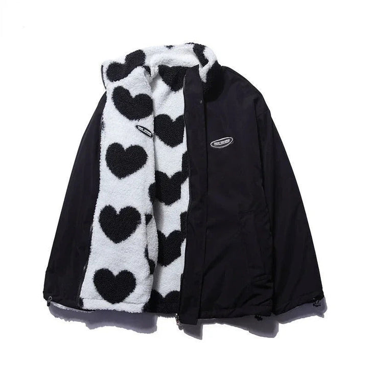 Brooke | Reversible Heart Jacket