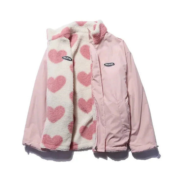 Brooke | Reversible Heart Jacket