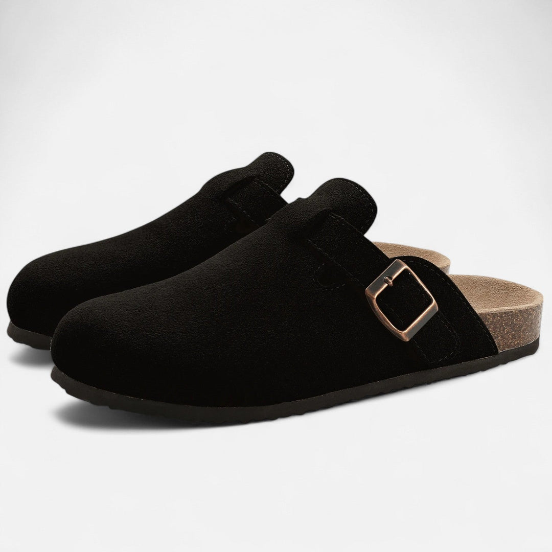 Maison Dresson | Men’s Suede Mules – Sculpted Clog-Inspired Comfort