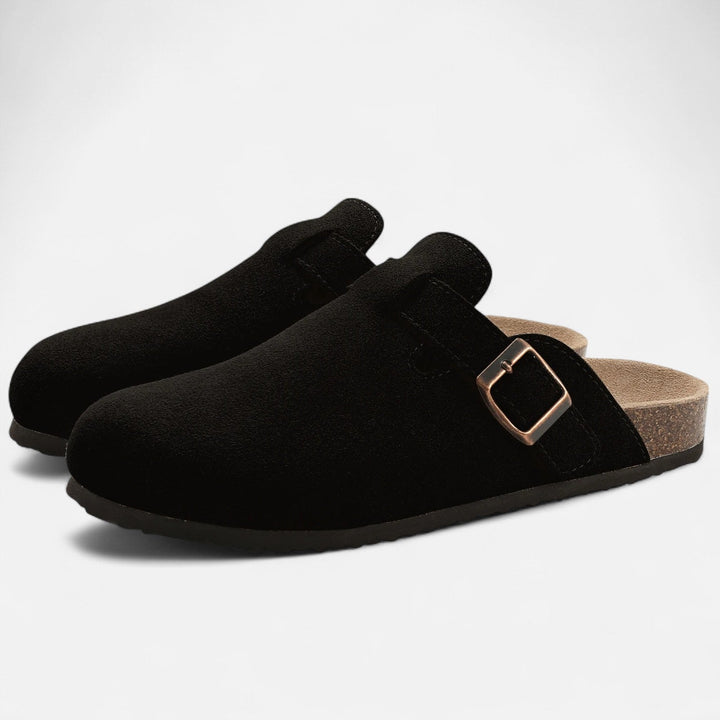 Maison Dresson | Men’s Suede Mules – Sculpted Clog-Inspired Comfort
