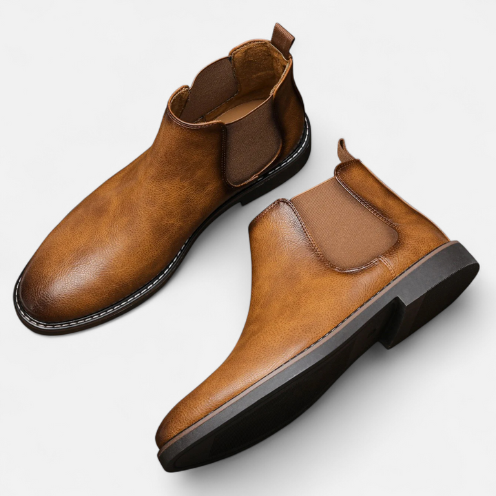 Maison Dresson | Men’s Retro Leather Chelsea Boots