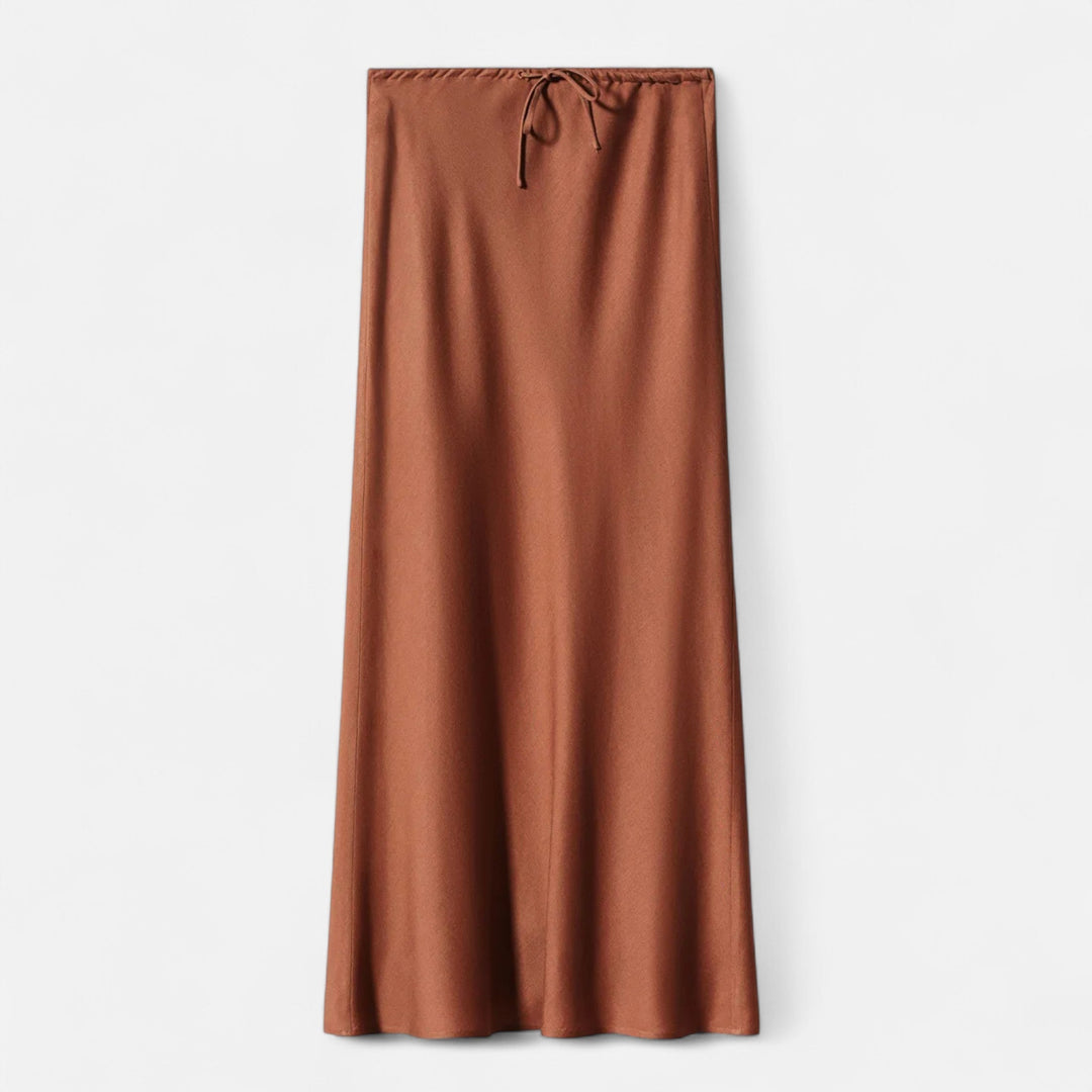 Maison Dresson | Women's Elegant High-Waist Satin Skirt