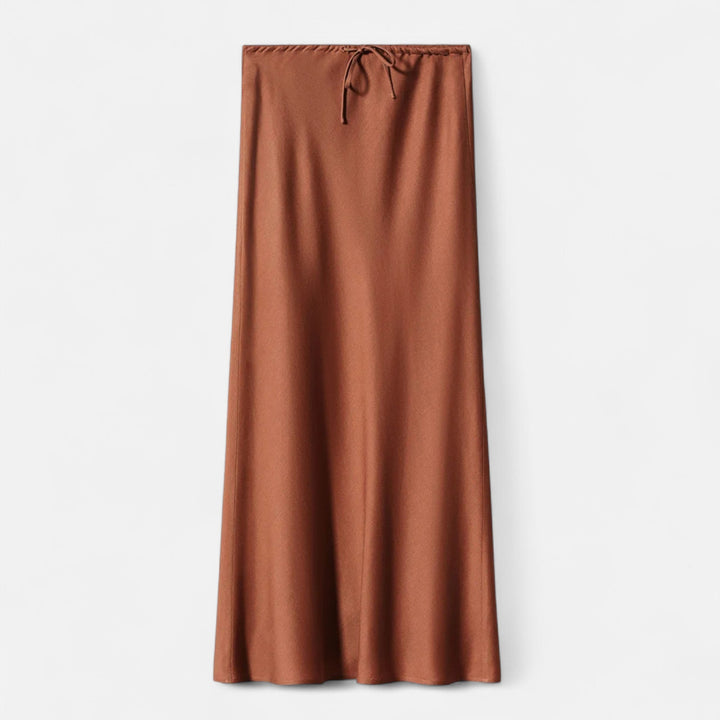 Maison Dresson | Women's Elegant High-Waist Satin Skirt
