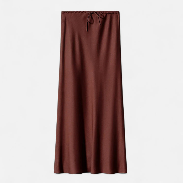 Maison Dresson | Women's Elegant High-Waist Satin Skirt