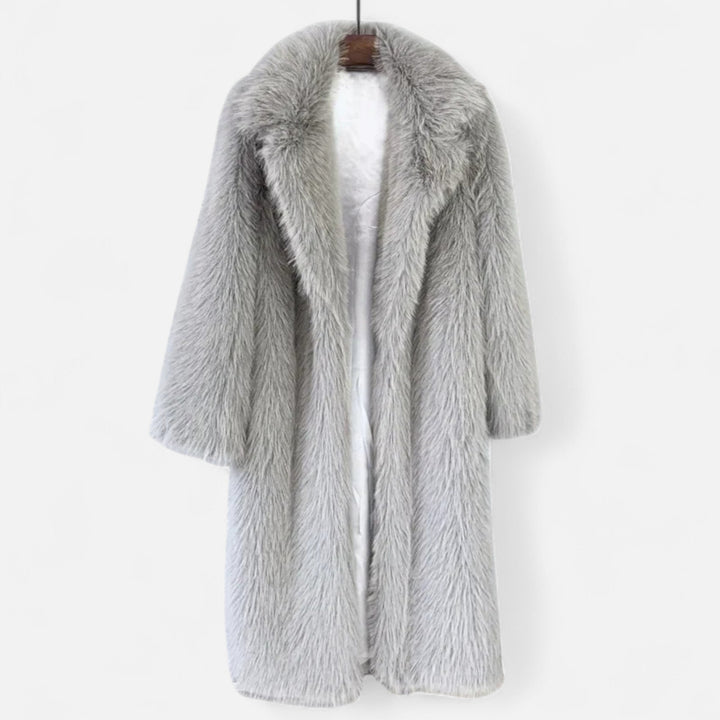 Maison Dresson | Women’s Long Faux Fur Overcoat