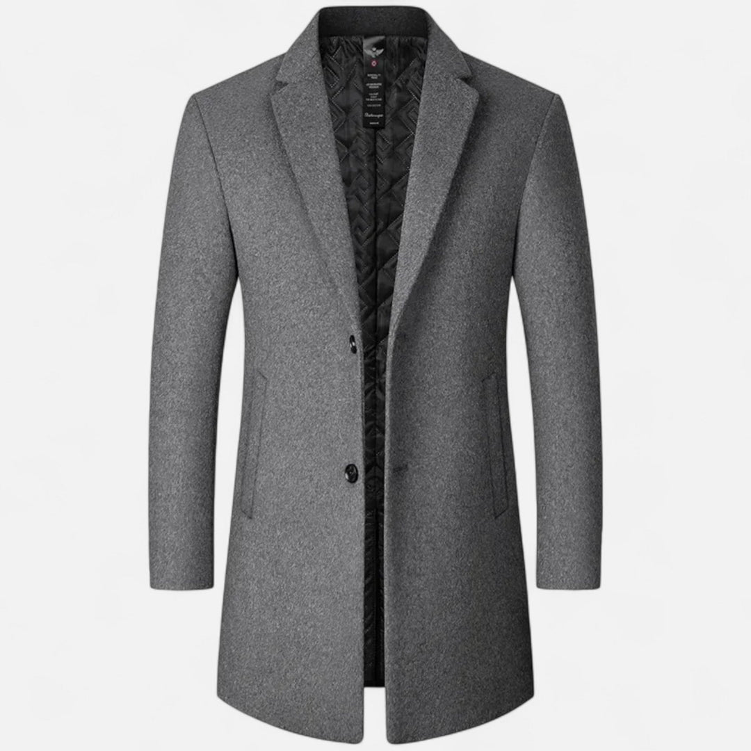 Daniel | Men’s Classic Wool Overcoat