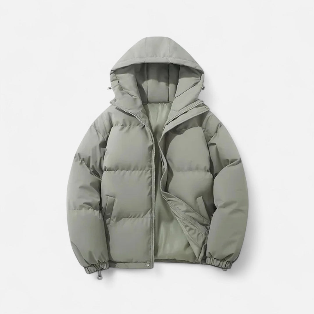Maison Dresson Unisex Hooded Cotton Puffer Jacket – Cozy Warmth and Everyday Style