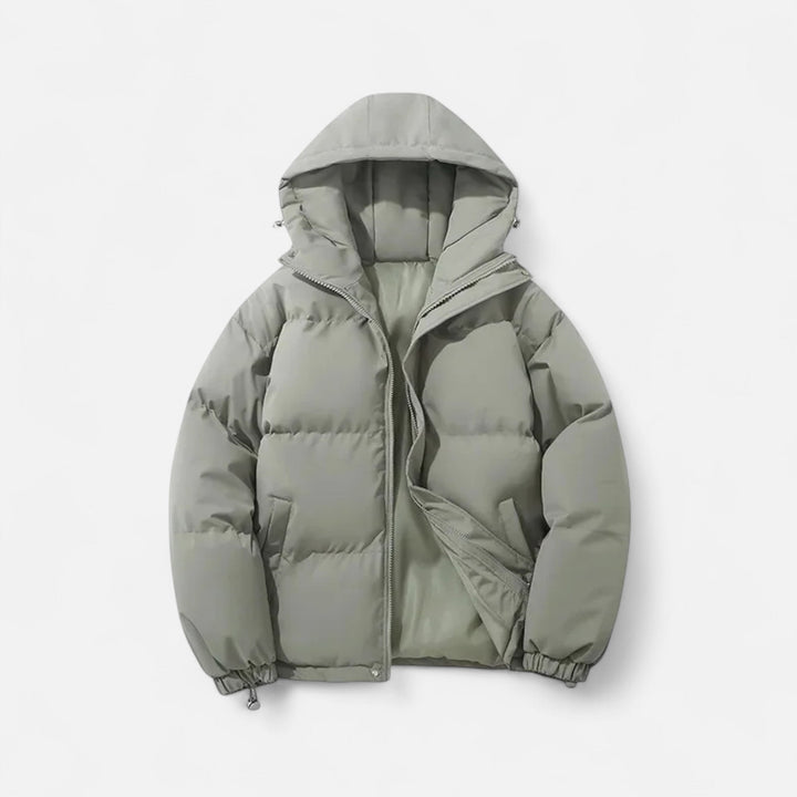 Maison Dresson Unisex Hooded Cotton Puffer Jacket – Cozy Warmth and Everyday Style