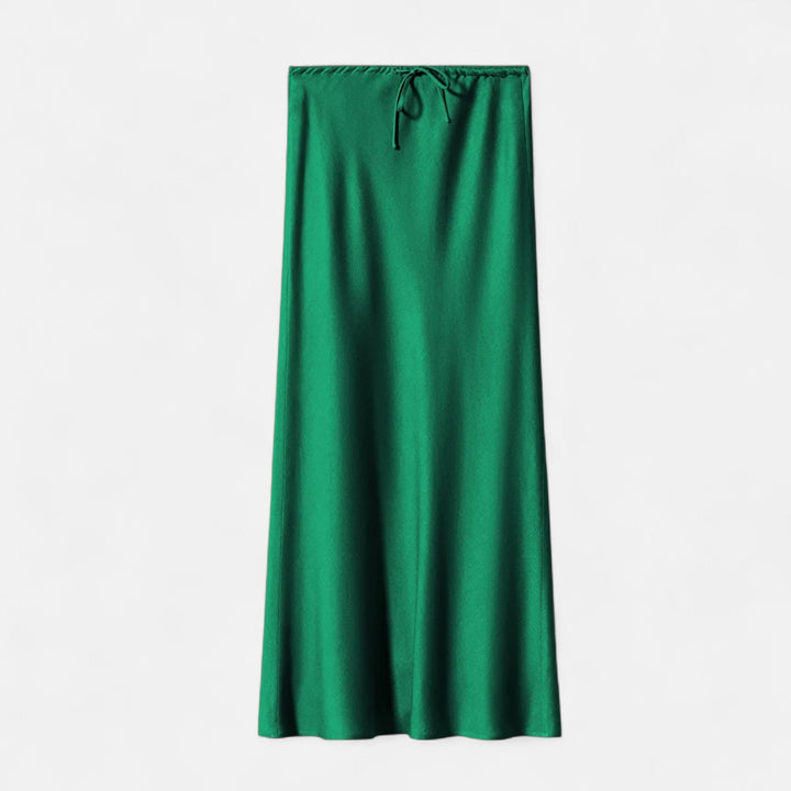 Maison Dresson | Women's Elegant High-Waist Satin Skirt