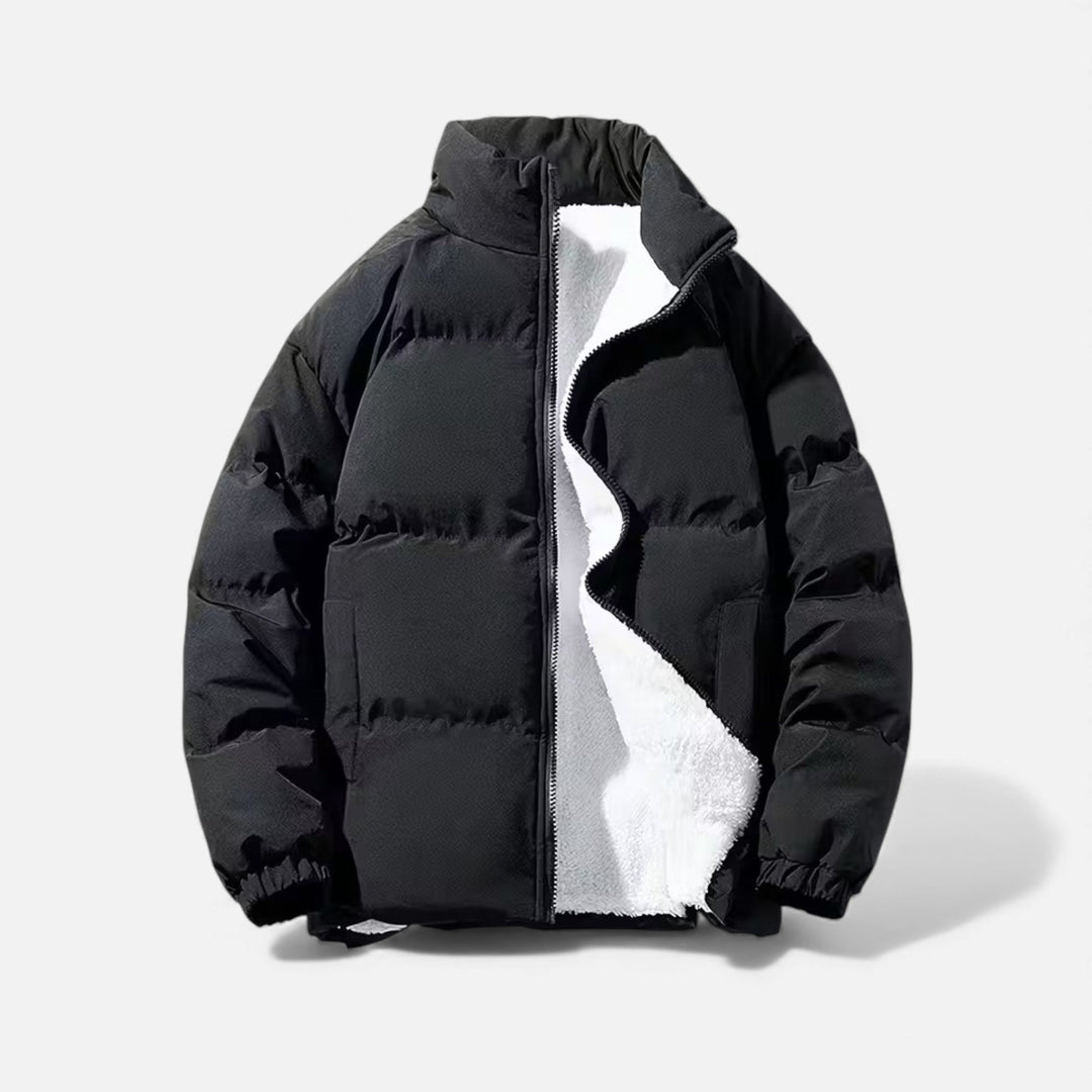 Maison Dresson Men’s Plush Puffer Jacket — Cozy Warmth for Autumn & Winter
