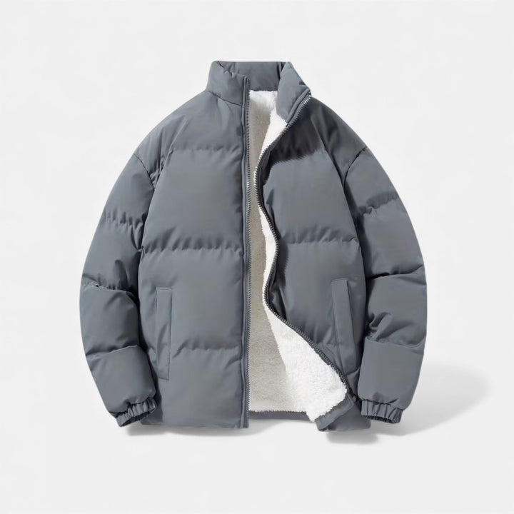 Maison Dresson Men’s Plush Puffer Jacket — Cozy Warmth for Autumn & Winter