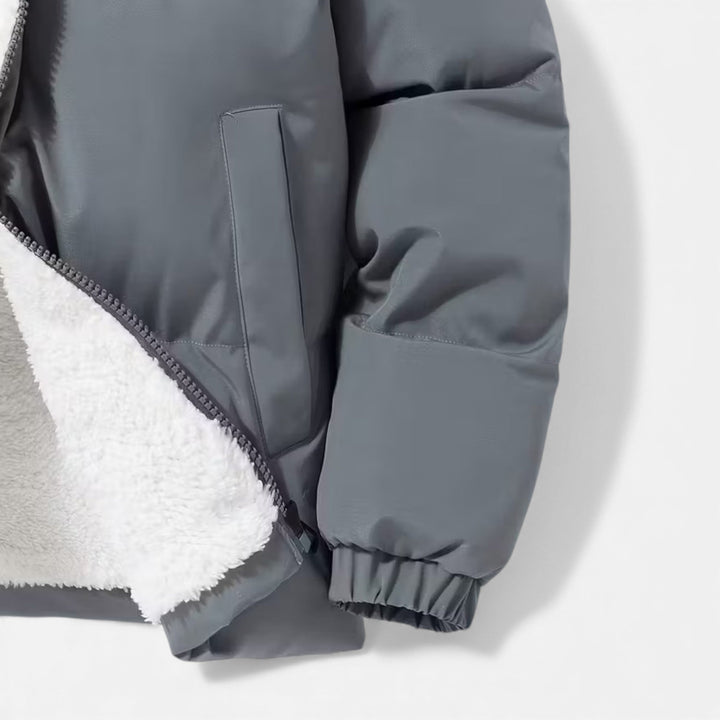 Maison Dresson Men’s Plush Puffer Jacket — Cozy Warmth for Autumn & Winter