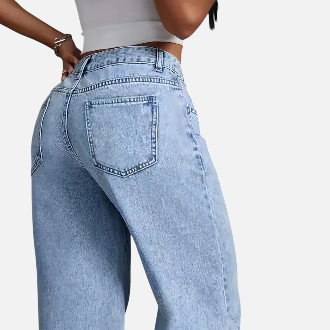 Maison Dresson | Women Loose Denim Pants – Tailored Leisure Classic