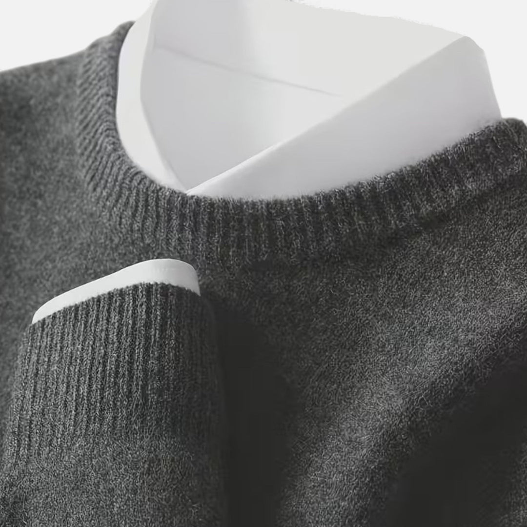 Maison Dresson| Men’s Crew Neck Knit Sweater