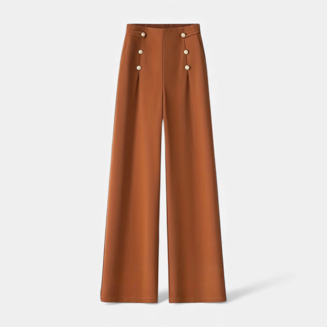 Maison Dresson | Women’s Wide-Leg High-Waist Trousers