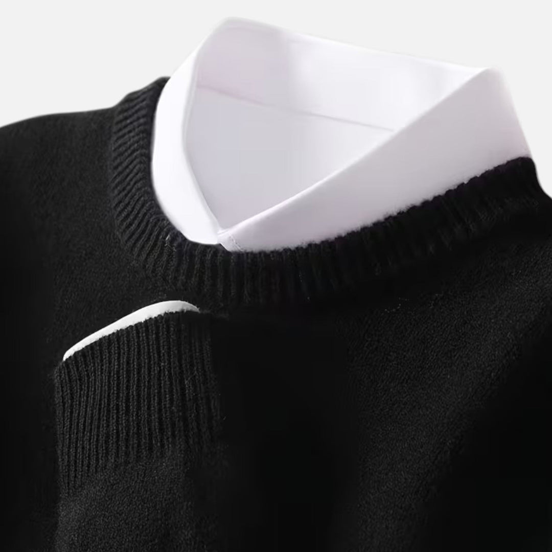 Maison Dresson| Men’s Crew Neck Knit Sweater