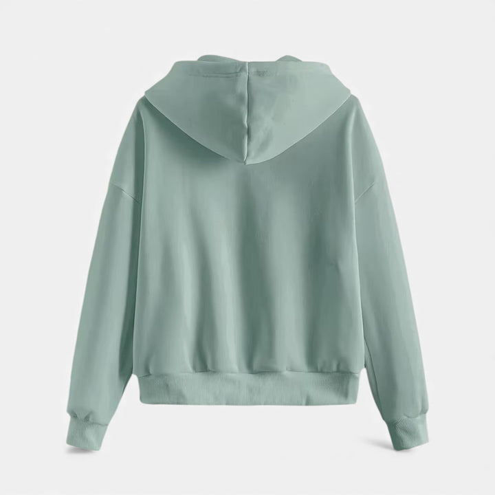 Maison Dresson| Women’s Zip-Up Knit Hoodie for Autumn/Winter