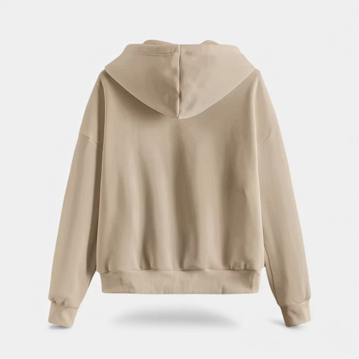 Maison Dresson| Women’s Zip-Up Knit Hoodie for Autumn/Winter