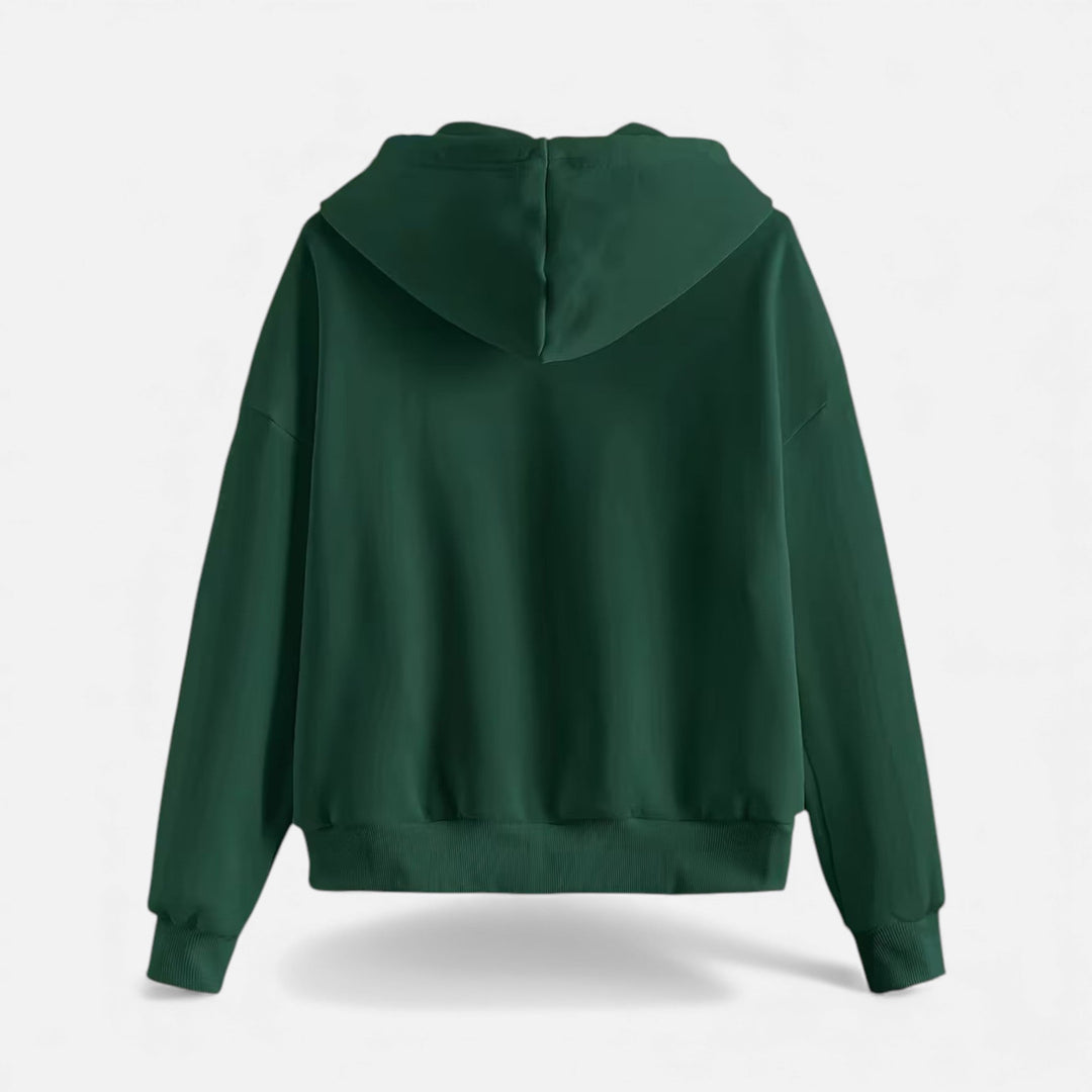 Maison Dresson| Women’s Zip-Up Knit Hoodie for Autumn/Winter
