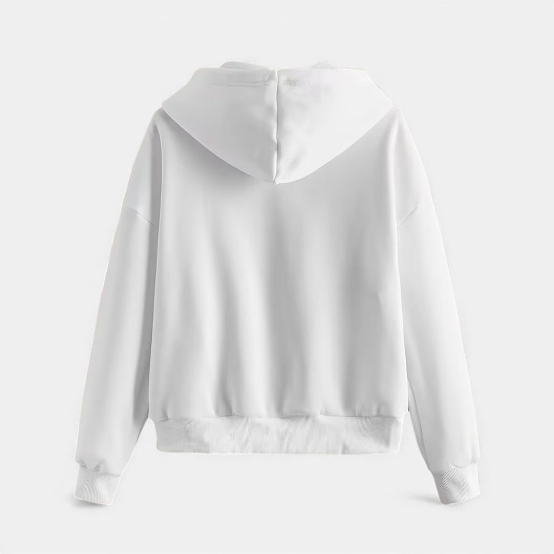 Maison Dresson| Women’s Zip-Up Knit Hoodie for Autumn/Winter