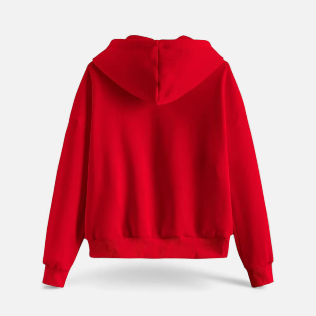Maison Dresson| Women’s Zip-Up Knit Hoodie for Autumn/Winter