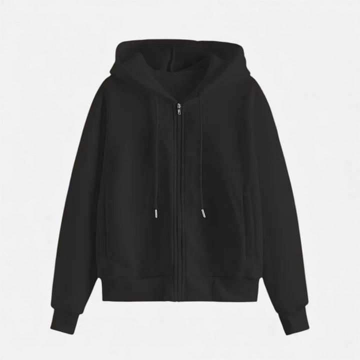 Maison Dresson| Women’s Zip-Up Knit Hoodie for Autumn/Winter