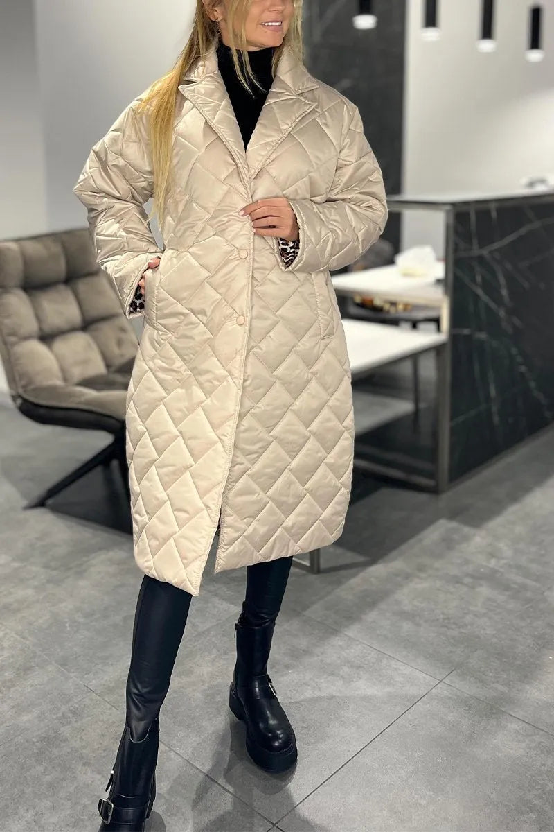 Sarah | Reversible Quilted Coat