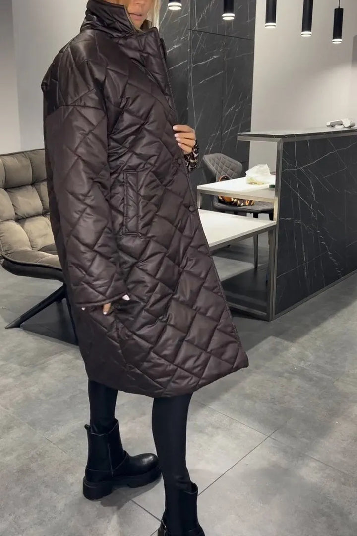 Sarah | Reversible Quilted Coat
