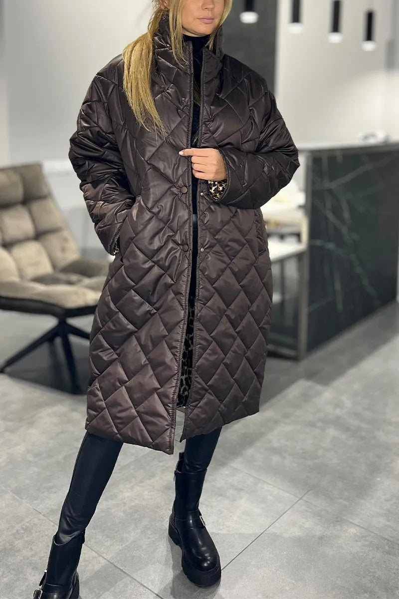 Sarah | Reversible Quilted Coat