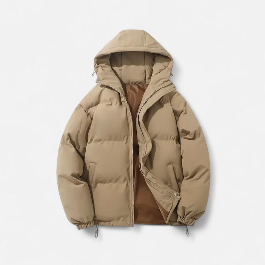Maison Dresson Unisex Hooded Cotton Puffer Jacket – Cozy Warmth and Everyday Style