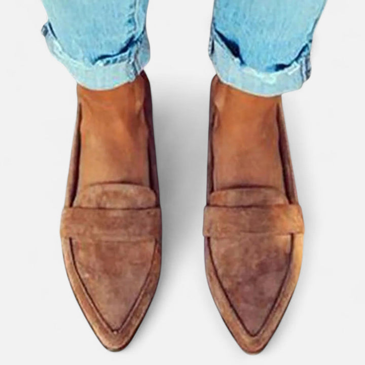 Maison Dresson | Women’s Retro Pointed-Toe Loafers