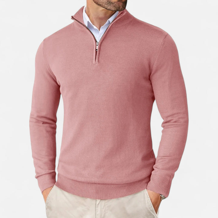 Maison Dresson | Men’s Slim-Fit Sweater Quarter-Zip