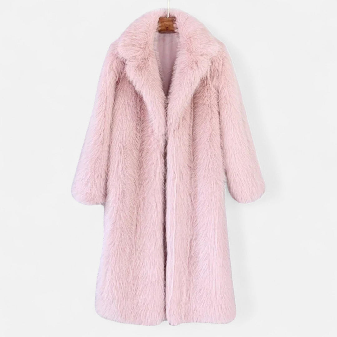 Maison Dresson | Women’s Long Faux Fur Overcoat