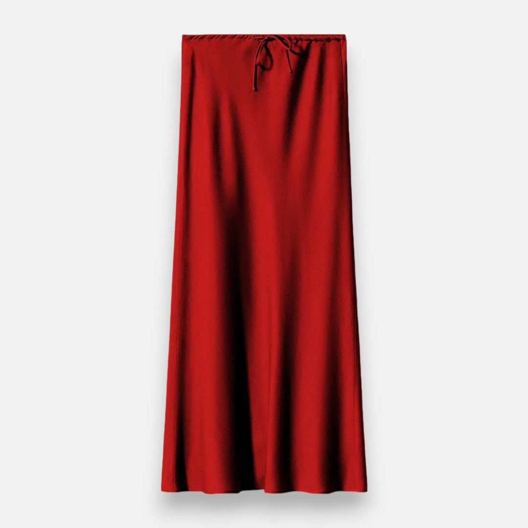 Maison Dresson | Women's Elegant High-Waist Satin Skirt