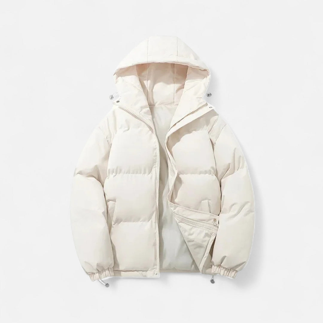 Maison Dresson Unisex Hooded Cotton Puffer Jacket – Cozy Warmth and Everyday Style