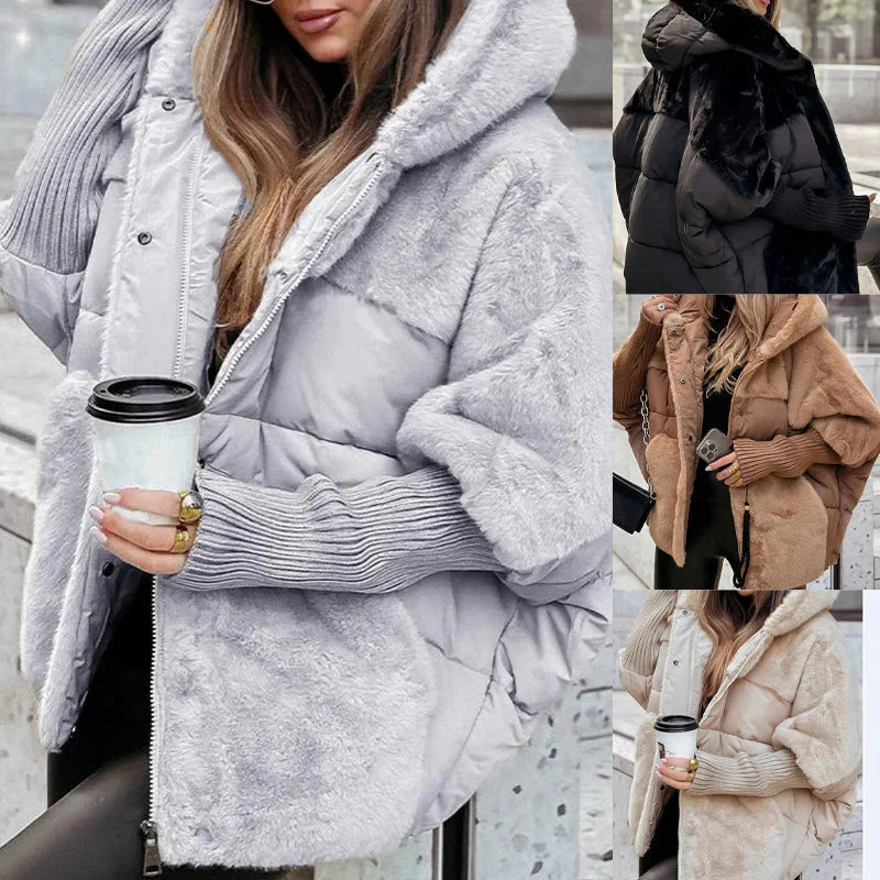 Nicole | Oversized Hooded Puffer Coat