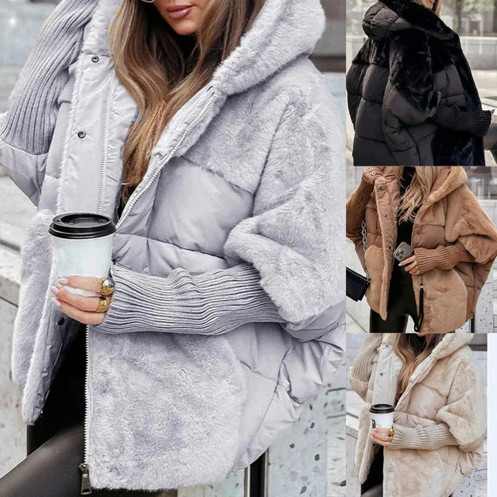 Nicole | Oversized Hooded Puffer Coat