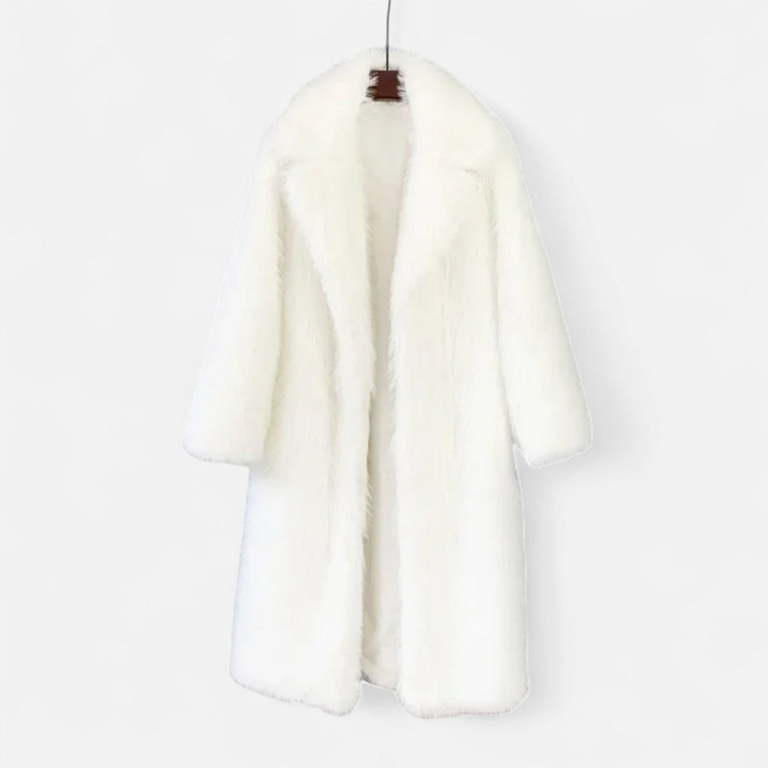 Maison Dresson | Women’s Long Faux Fur Overcoat